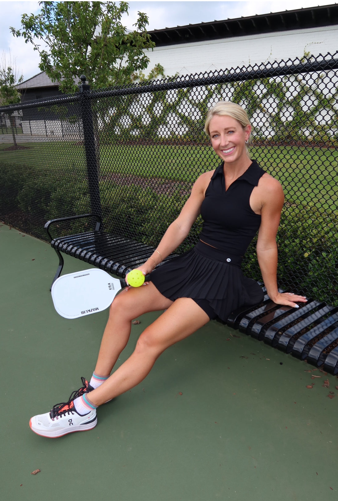 Volley Girl Court Shirt White