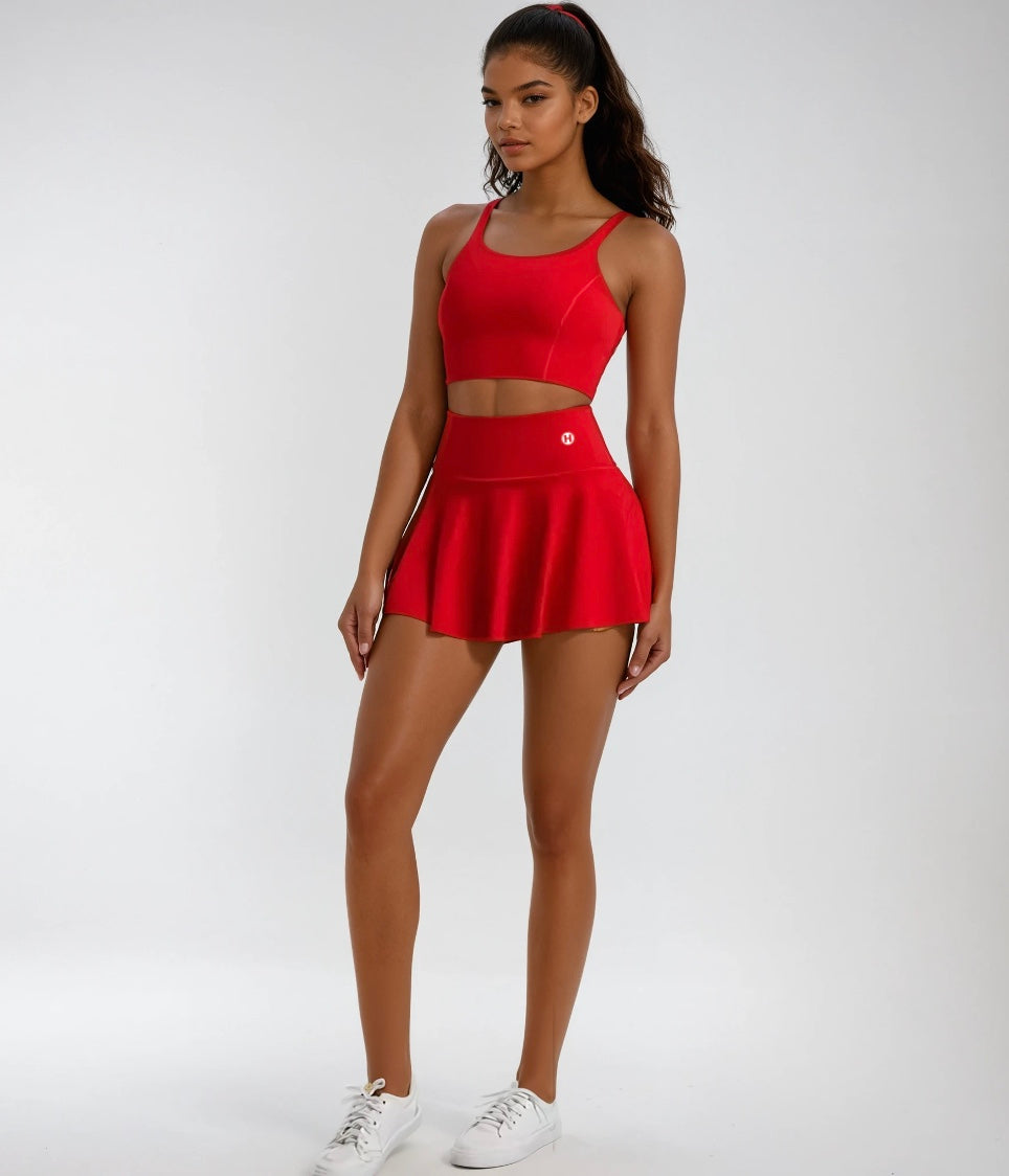 Rally Girl Performance Skirt Red